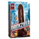 Cockzilla Black 17 Inch Dong - - Realistic Dildos